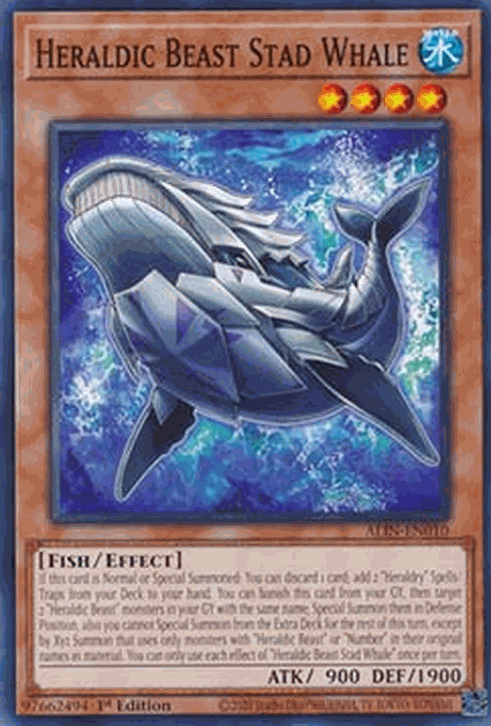 Heraldic Beast Stad Whale