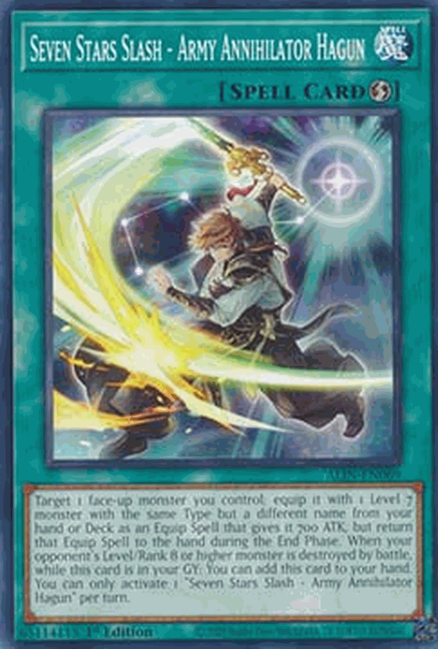 Seven Stars Slash - Army Annihilator Hagun