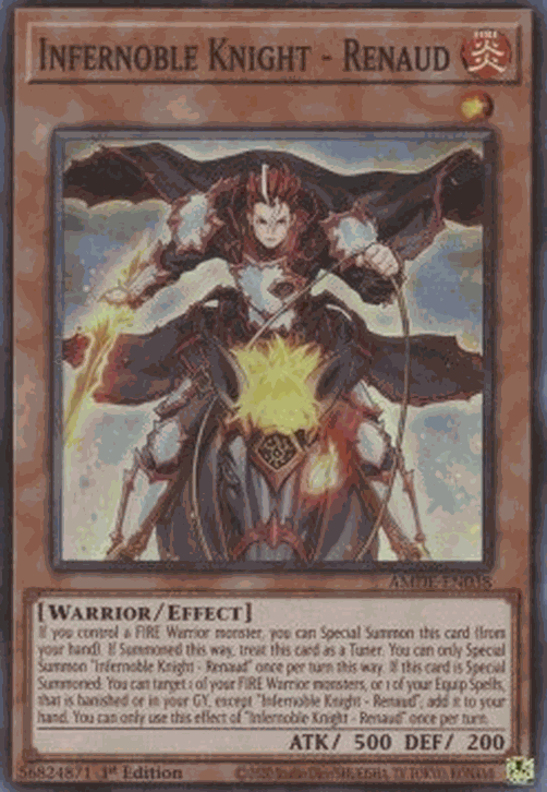 Infernoble Knight - Renaud (V.1 - Super Rare)