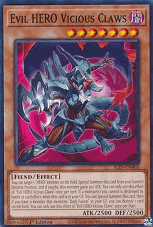 Evil HERO Vicious Claws