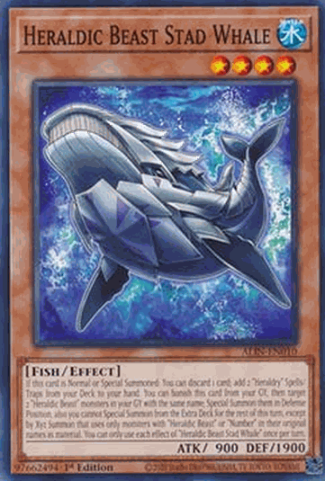 Heraldic Beast Stad Whale