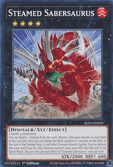 Steamed Sabersaurus