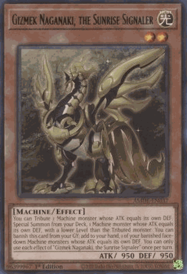 Gizmek Naganaki, the Sunrise Signaler
