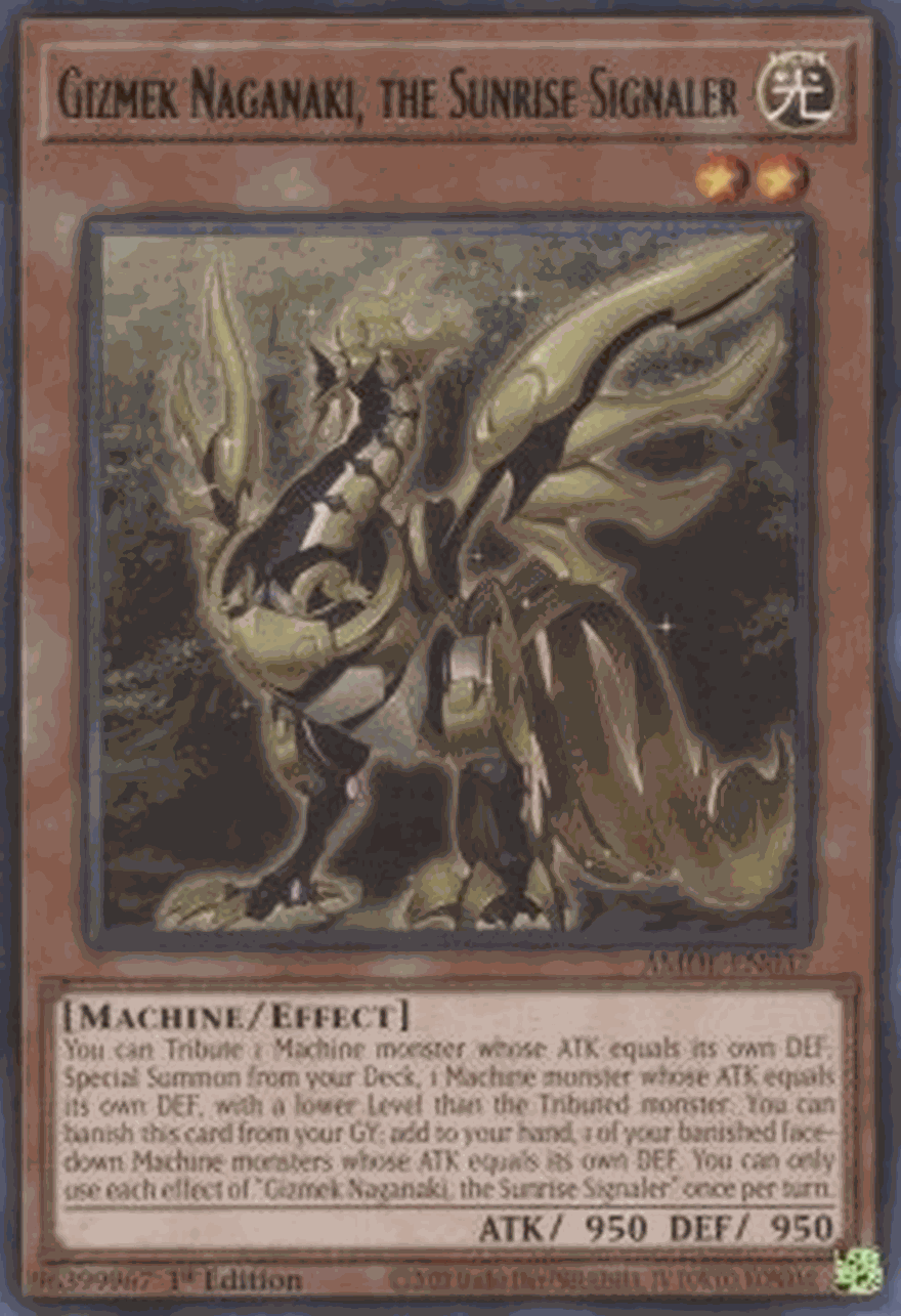 Gizmek Naganaki, the Sunrise Signaler