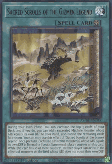 Sacred Scrolls of the Gizmek Legend