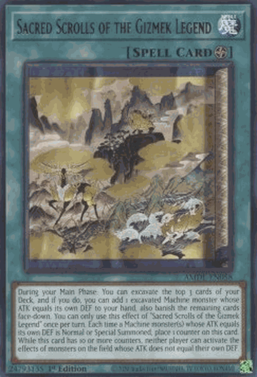 Sacred Scrolls of the Gizmek Legend
