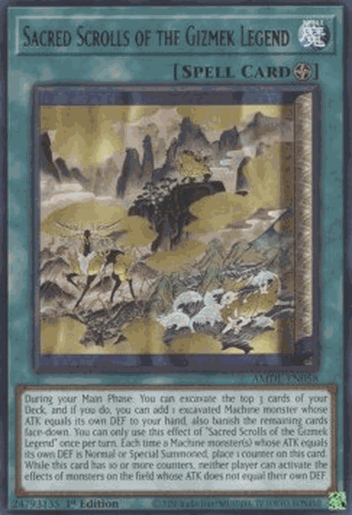 Sacred Scrolls of the Gizmek Legend