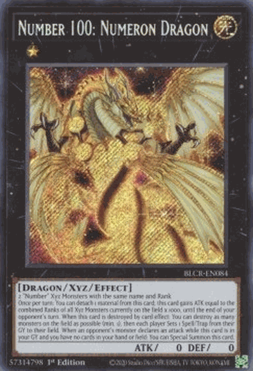 Number 100: Numeron Dragon