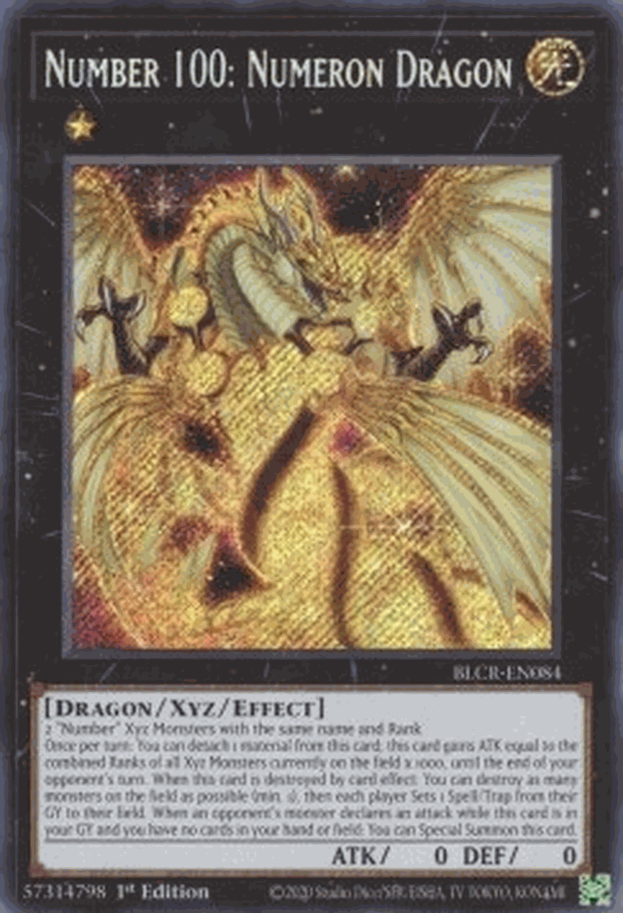 Number 100: Numeron Dragon