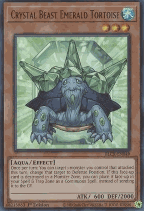 Crystal Beast Emerald Tortoise