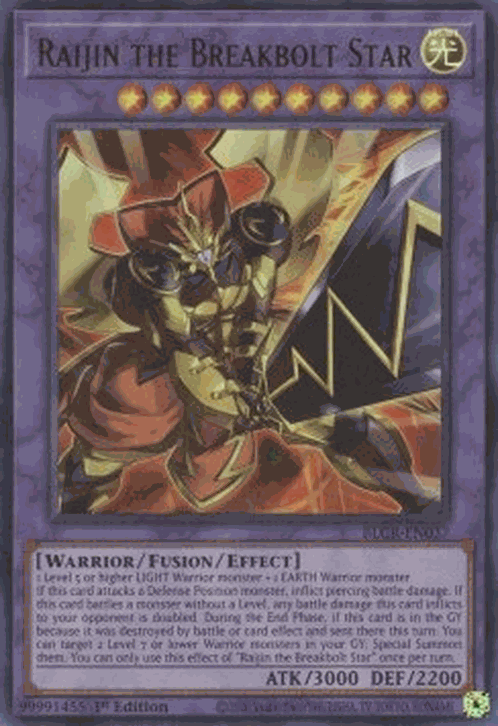 Raijin the Breakbolt Star