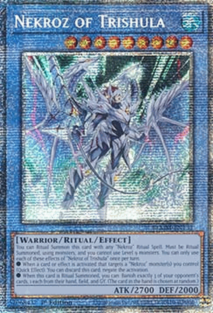 Nekroz of Trishula (V.2 - Starlight Rare)