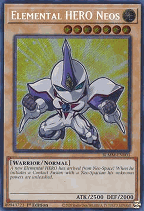 Elemental HERO Neos (V.1 - Secret Rare)