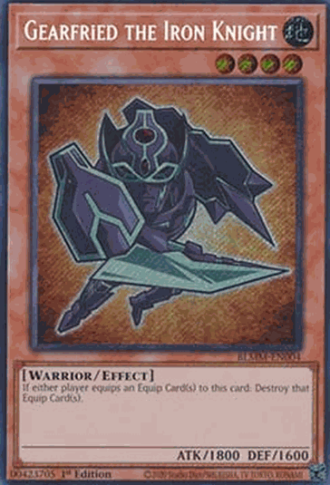 Gearfried the Iron Knight (V.1 - Secret Rare)