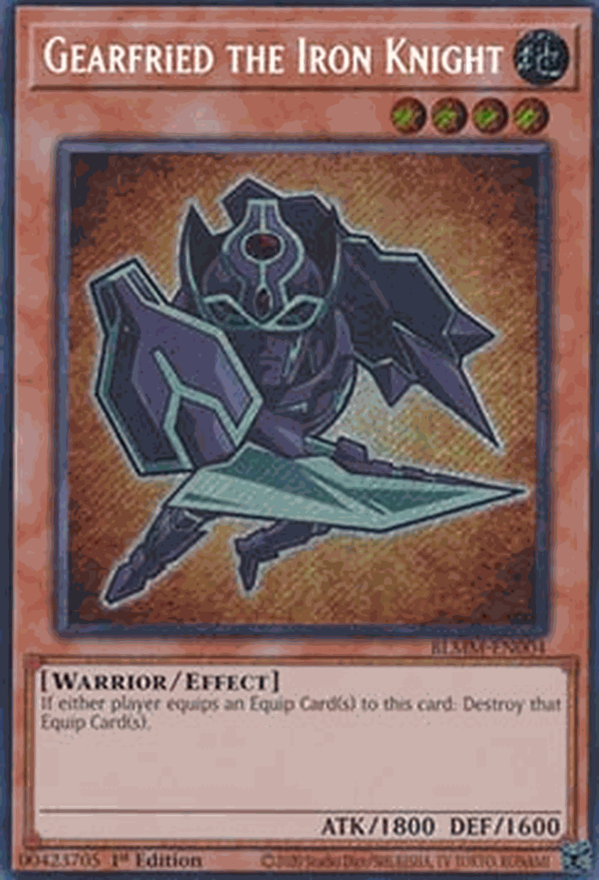 Gearfried the Iron Knight (V.1 - Secret Rare)