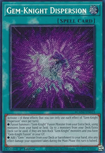Gem-Knight Dispersion