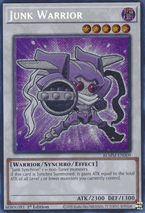 Junk Warrior (V.1 - Secret Rare)