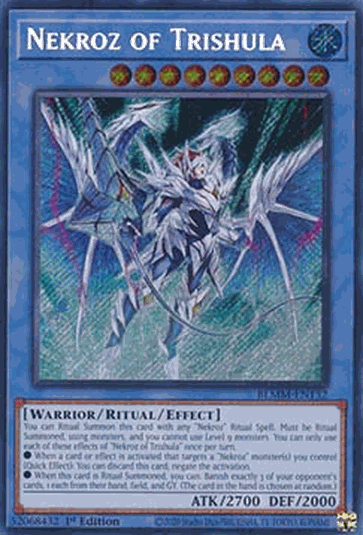 Nekroz of Trishula (V.1 - Secret Rare)