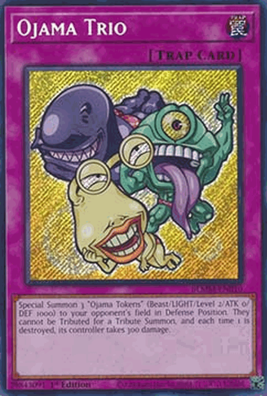Ojama Trio (V.1 - Secret Rare)
