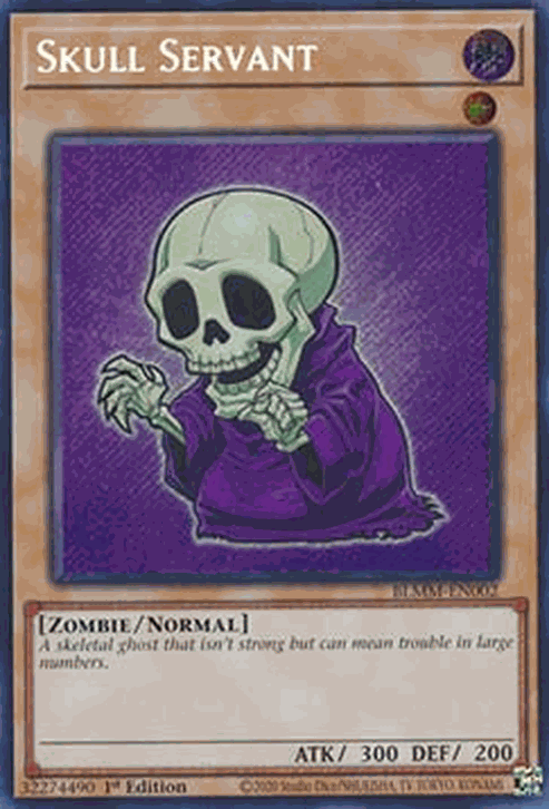 Skull Servant (V.1 - Secret Rare)