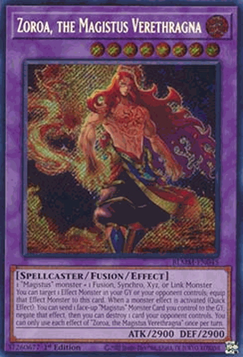 Zoroa, the Magistus Verethragna