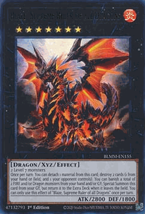 Blaze, Supreme Ruler of All Dragons