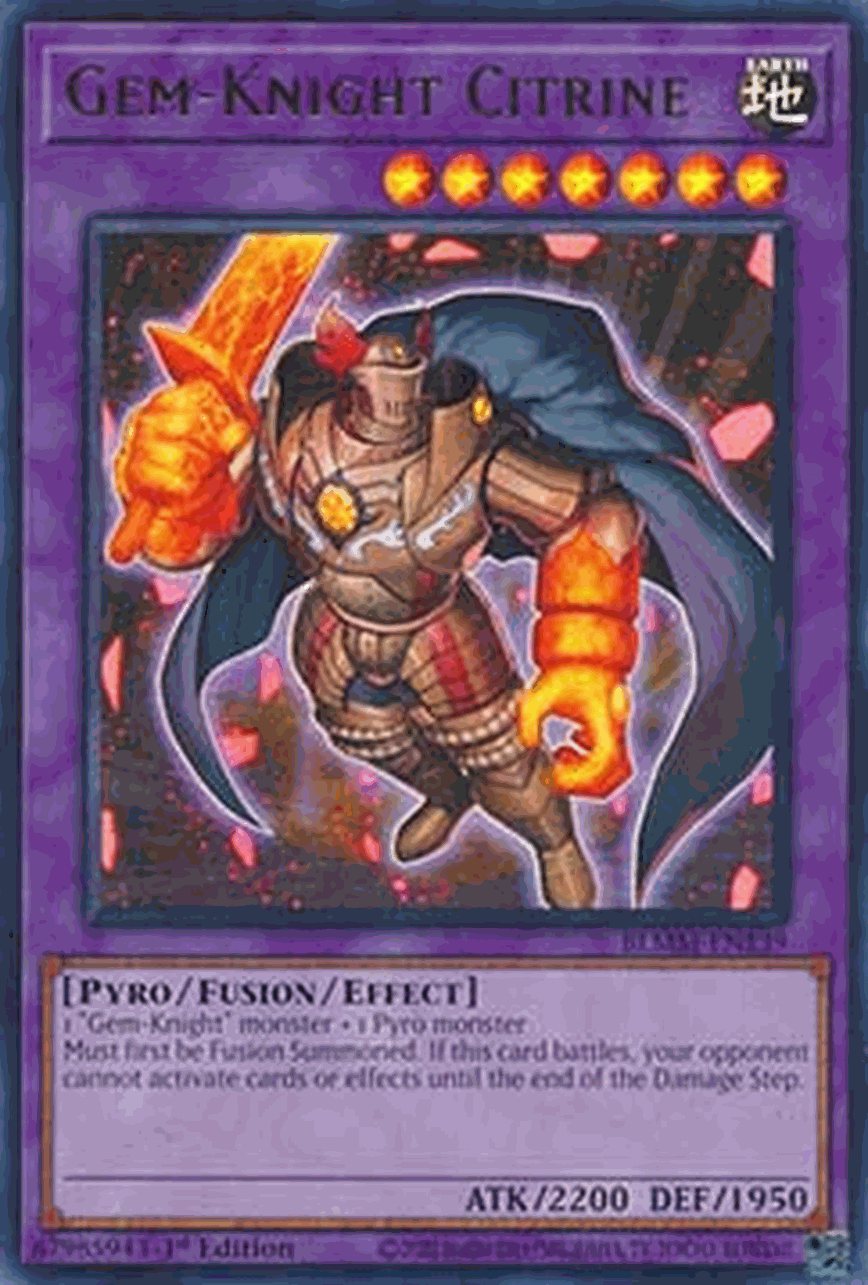Gem-Knight Citrine
