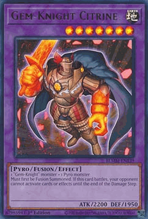 Gem-Knight Citrine