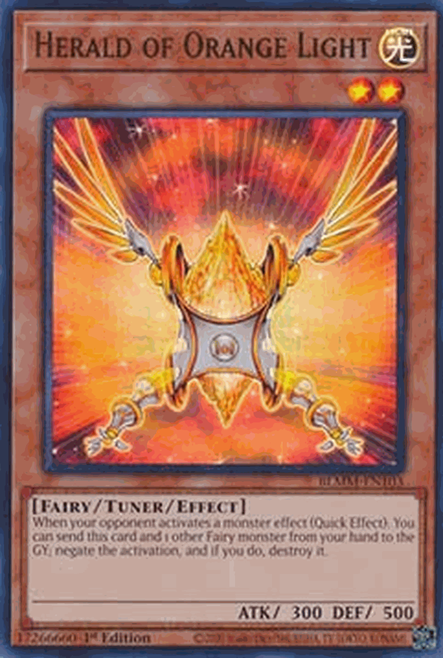 Herald of Orange Light (V.1 - Ultra Rare)