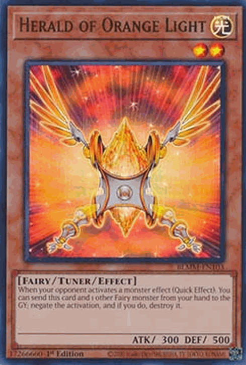 Herald of Orange Light (V.1 - Ultra Rare)