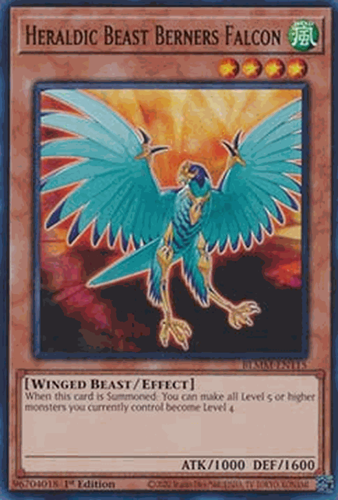 Heraldic Beast Berners Falcon