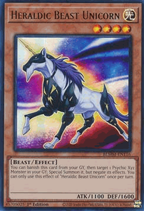 Heraldic Beast Unicorn