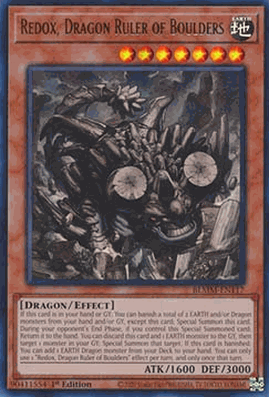 Redox, Dragon Ruler of Boulders