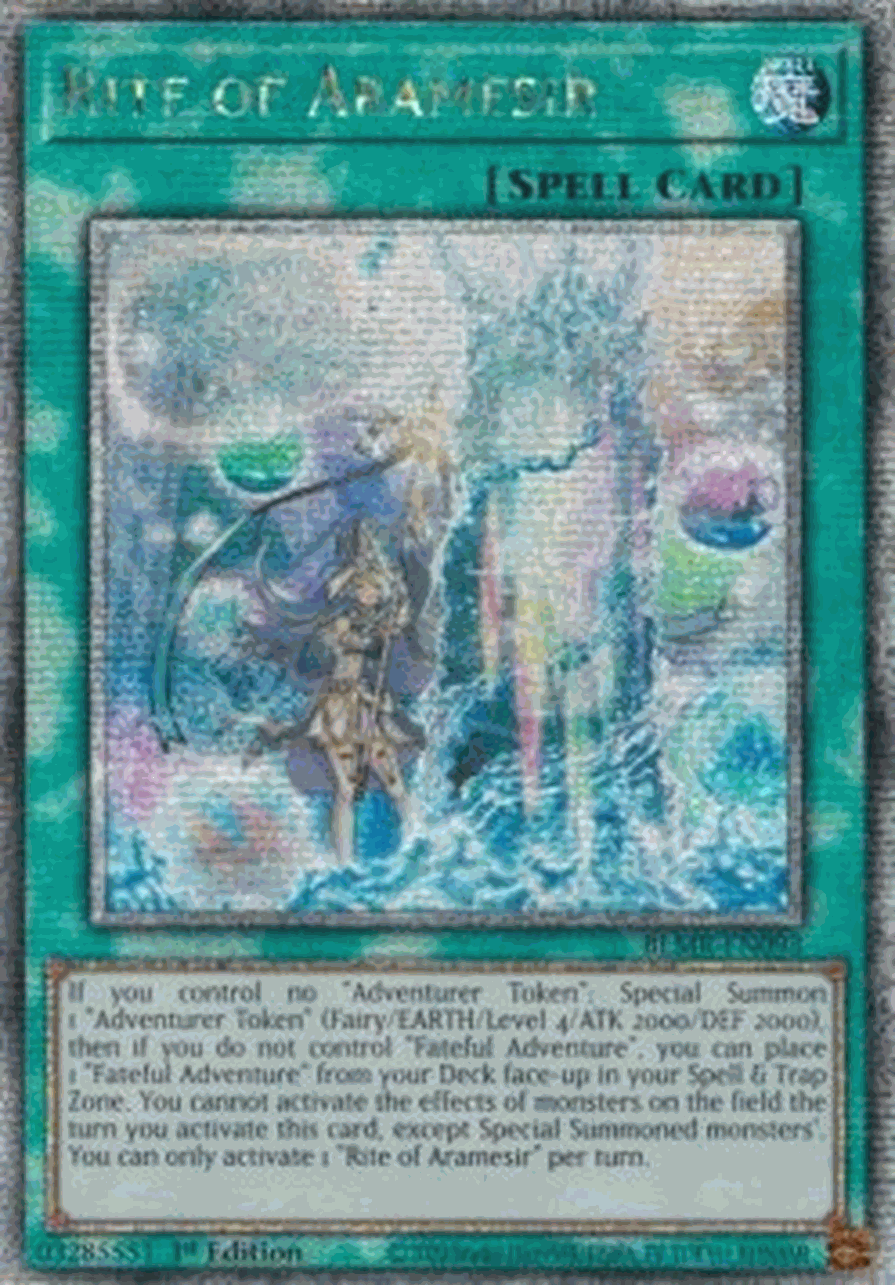 Rite of Aramesir (V.2 - Quarter Century Secret Rare)