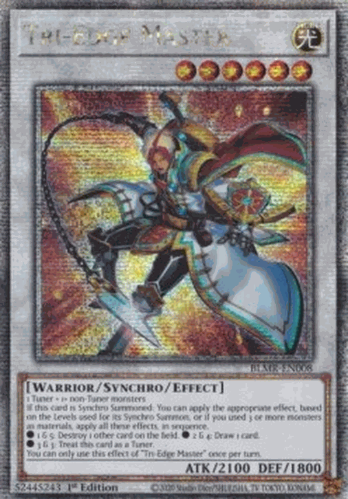 Tri-Edge Master (V.2 - Quarter Century Secret Rare)