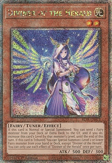 Diviner of the Herald (V.2 - Quarter Century Secret Rare)