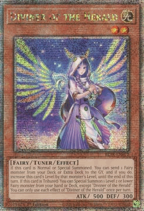 Diviner of the Herald (V.2 - Quarter Century Secret Rare)
