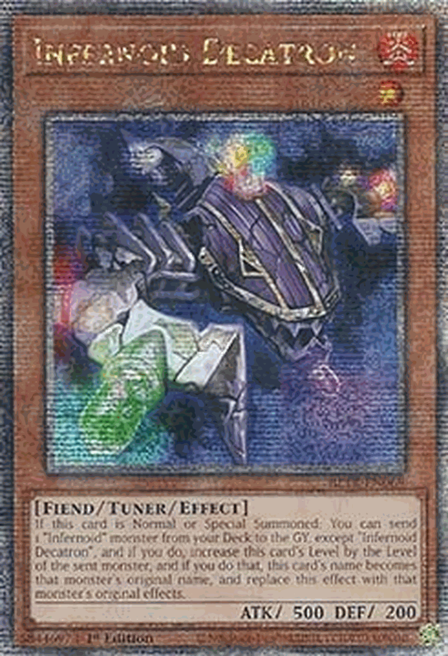 Infernoid Decatron (V.2 - Quarter Century Secret Rare)