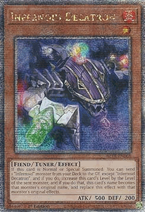 Infernoid Decatron (V.2 - Quarter Century Secret Rare)