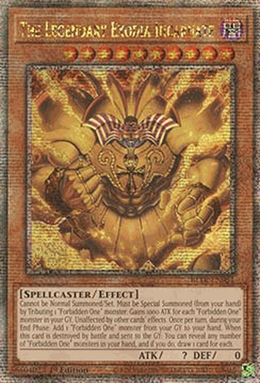 The Legendary Exodia Incarnate (V.2 - Quarter Century Secret Rare)