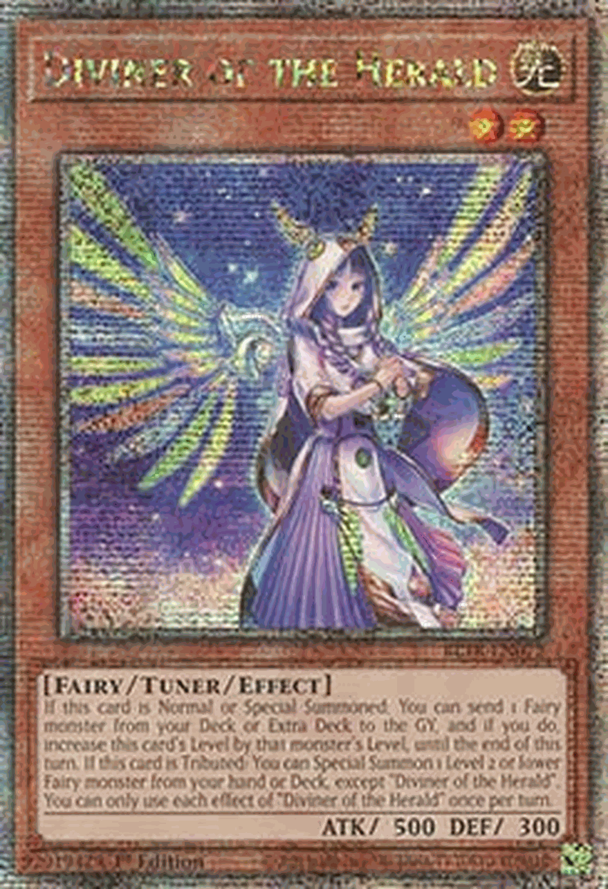 Diviner of the Herald (V.2 - Quarter Century Secret Rare)