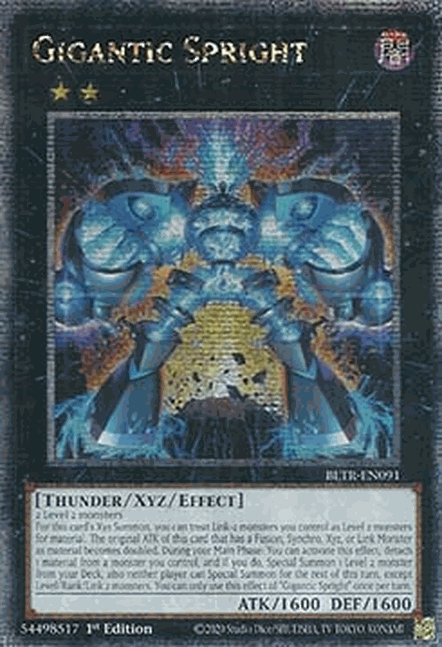 Gigantic Spright (V.2 - Quarter Century Secret Rare)