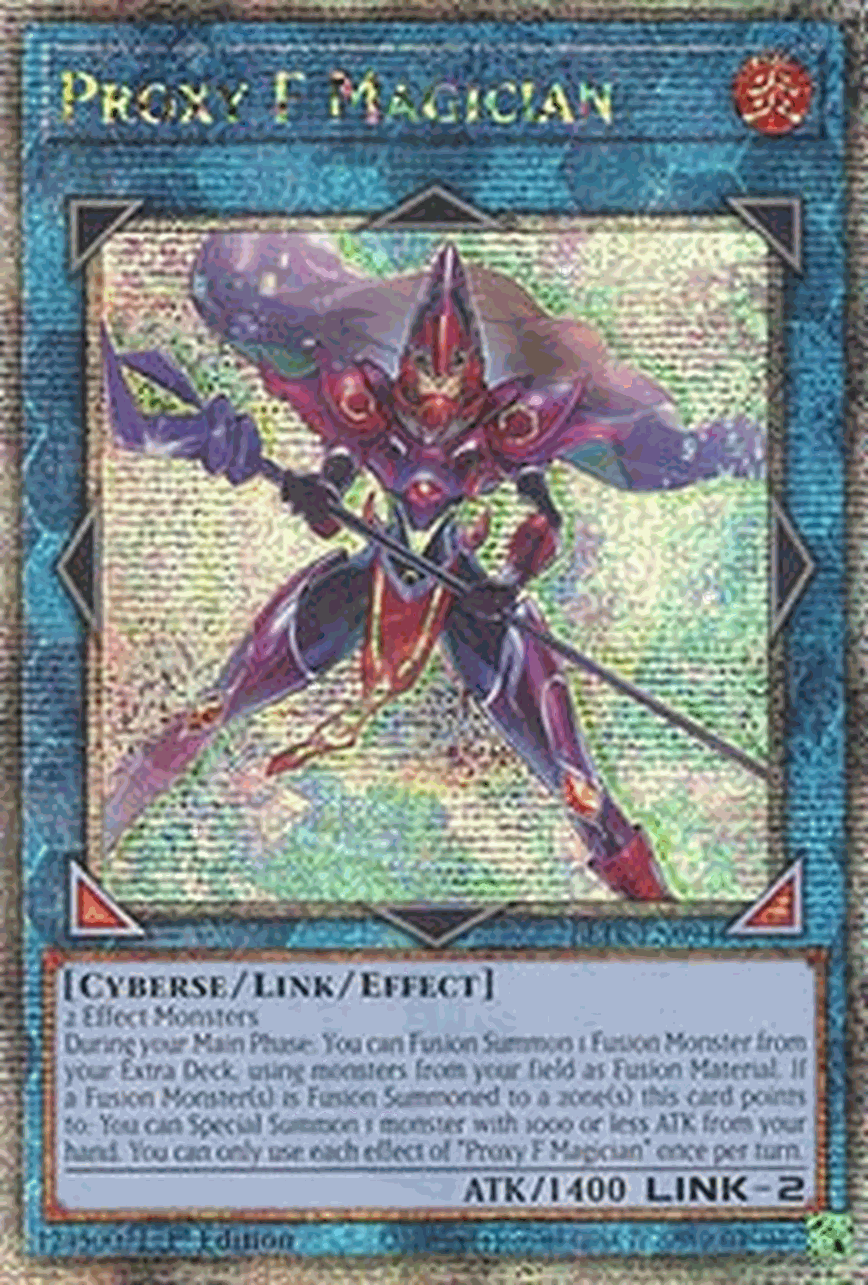 Proxy F Magician (V.2 - Quarter Century Secret Rare)