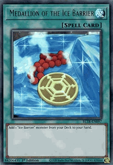 Medallion of the Ice Barrier (V.1 - Ultra Rare)
