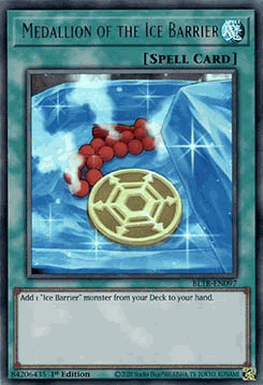 Medallion of the Ice Barrier (V.1 - Ultra Rare)