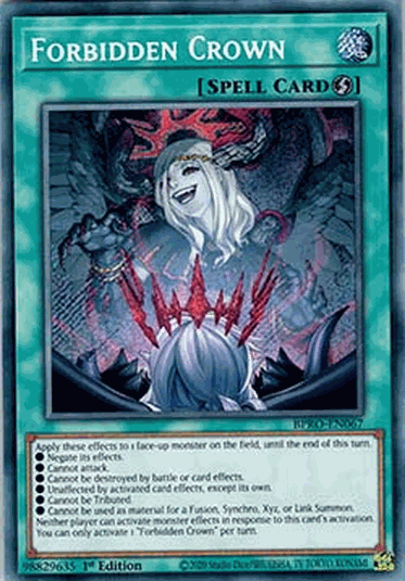 Forbidden Crown (V.1 - Secret Rare)