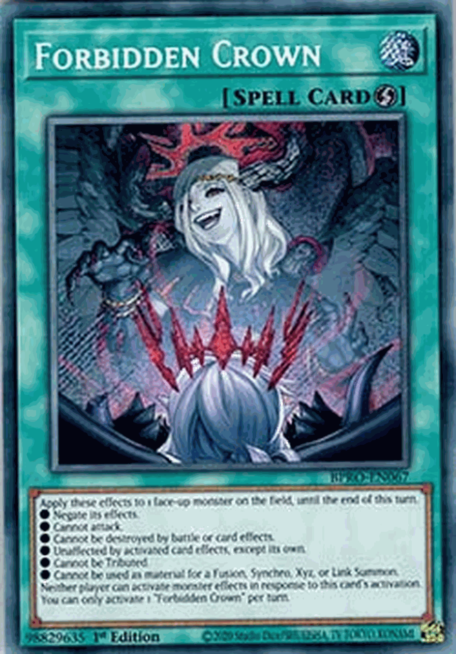 Forbidden Crown (V.1 - Secret Rare)