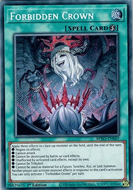Forbidden Crown (V.1 - Secret Rare)