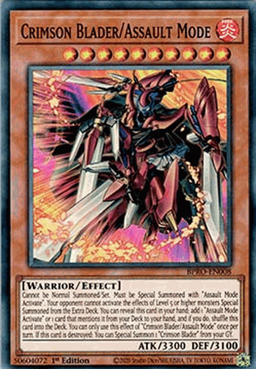 Crimson Blader/Assault Mode