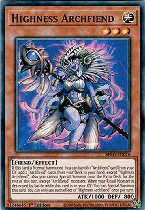 Highness Archfiend